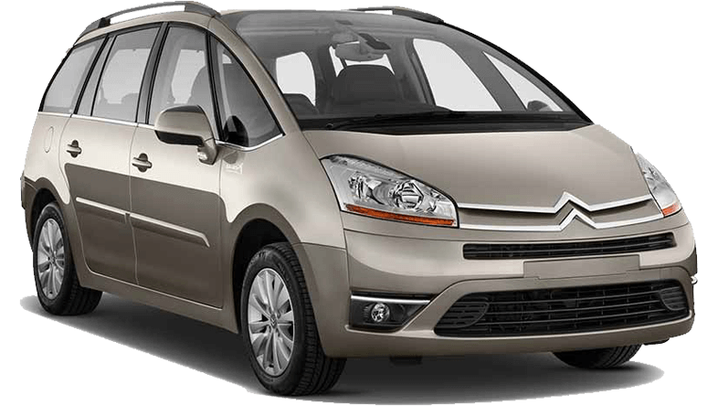 Citroen C4 Picasso for hire. Rent a car in Crete for an economy price.